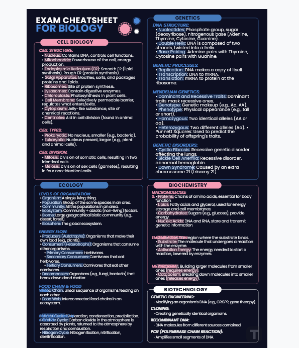 BEST Cheat Sheets